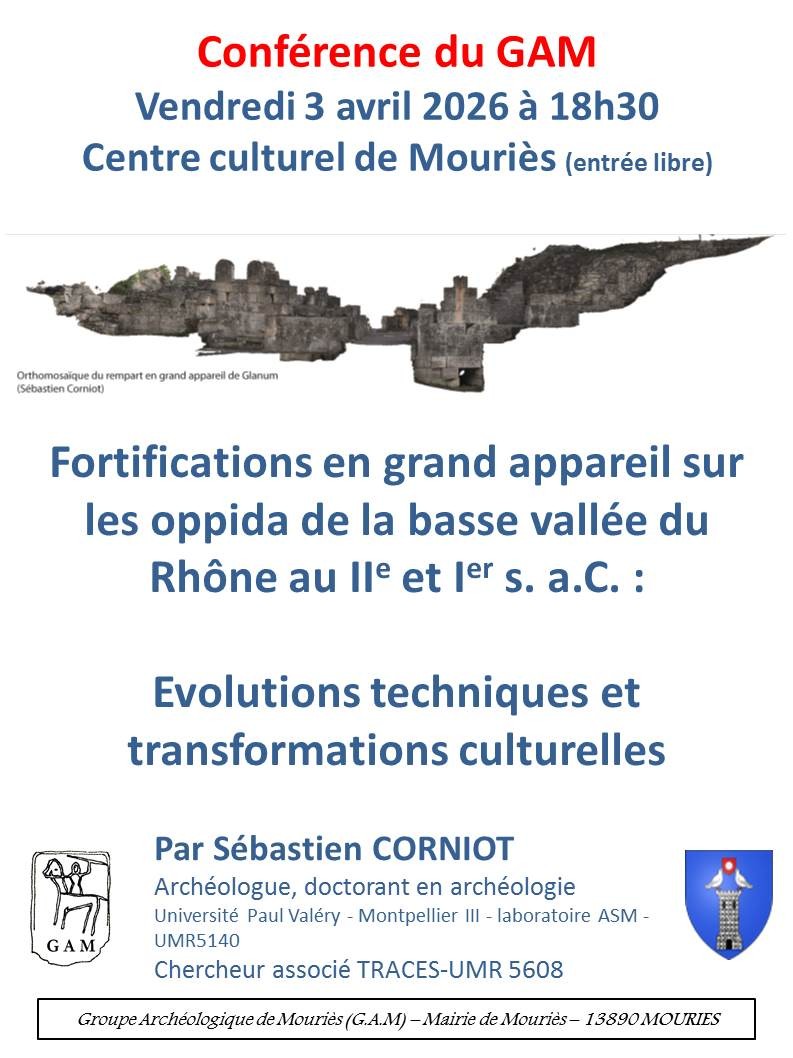 Conférence du GAM 3 avril 2026