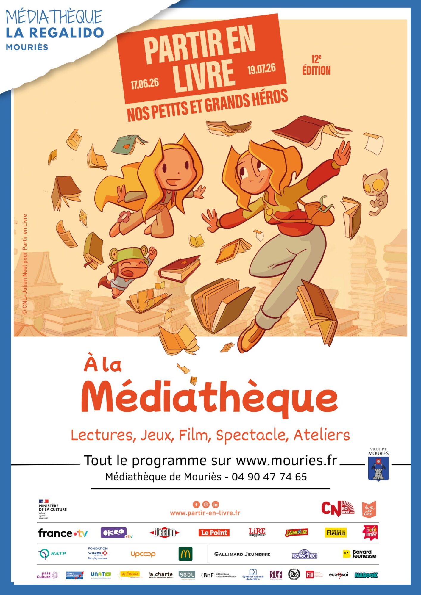 Partir en livre Mouriès 2026