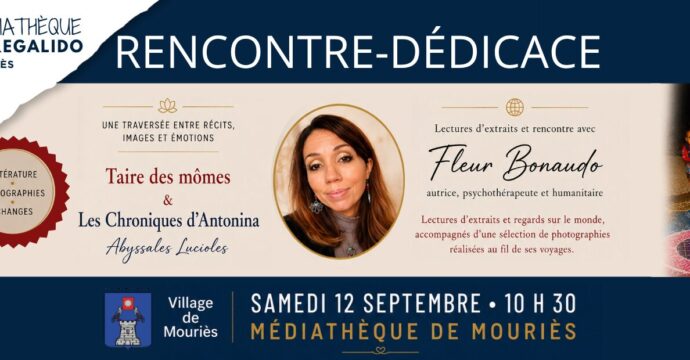 26_Rencontre dédicace Fleur Bonaudo 12-09 Mouries bandeau web